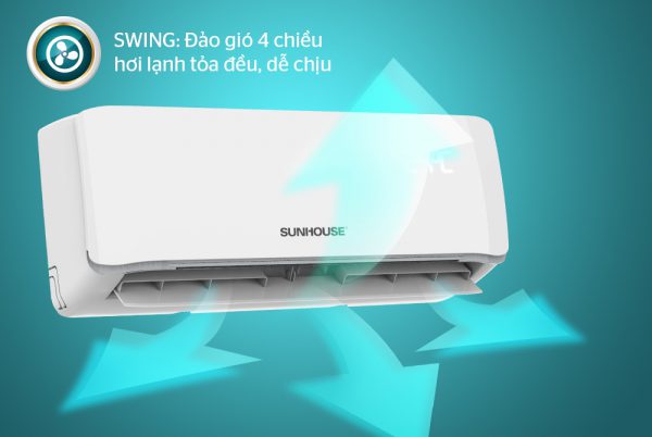 Điều hòa không khí một chiều 18000BTU SUNHOUSE SHR-AW18C310 09