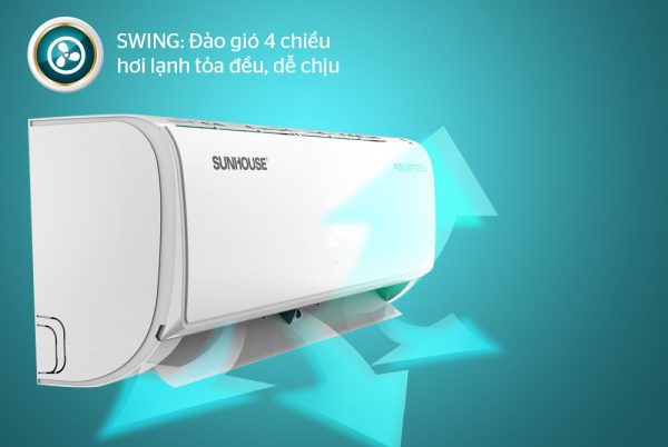 Điều hòa không khí một chiều INVERTER 18000BTU SUNHOUSE SHR-AW18IC610 8