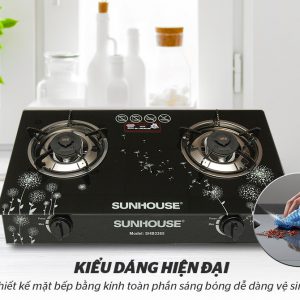 BẾP GAS DƯƠNG KÍNH SUNHOUSE SHB3365 1