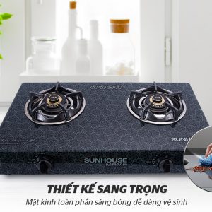 BẾP GAS DƯƠNG KÍNH SUNHOUSE MAMA MMBB0787MT 1