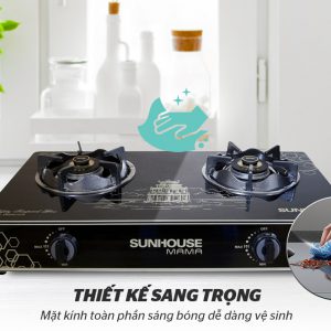 BẾP GAS DƯƠNG KÍNH SUNHOUSE MAMA MMBB0787B 1