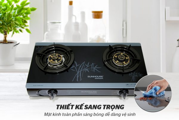 BẾP GAS DƯƠNG KÍNH SUNHOUSE MAMA MMB0781S 1