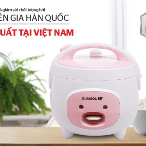 NỒI CƠM ĐIỆN 1.2L SUNHOUSE SHD8217W 1