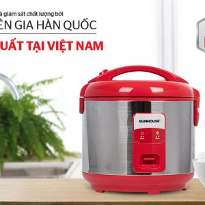 NỒI CƠM ĐIỆN 1.8L SUNHOUSE SH18S 1