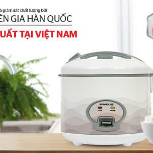 NỒI CƠM ĐIỆN 1.8L SUNHOUSE SHD8602 1