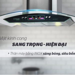 MÁY HÚT MÙI KÍNH CONG SUNHOUSE MAMA MM6707-70 2