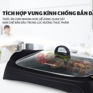 BẾP NƯỚNG ĐIỆN SUNHOUSE SHD4602 5