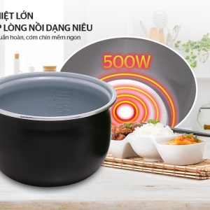 NỒI CƠM ĐIỆN 1.2L SUNHOUSE MAMA SHD8265B 5