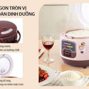 NỒI CƠM ĐIỆN 1L SUNHOUSE SHD8208C 7