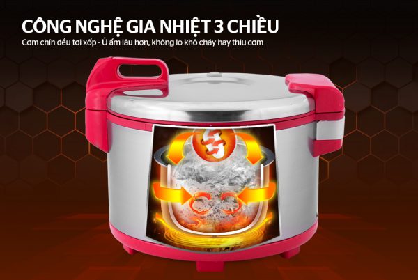 NỒI CƠM ĐIỆN 5.6L SUNHOUSE SH866 6