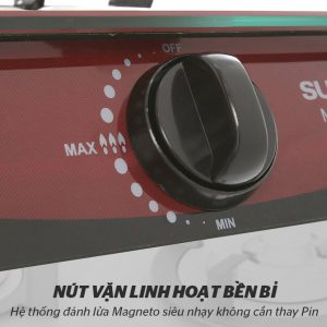 BẾP GAS ĐƠN SUNHOUSE SHB212KG 4