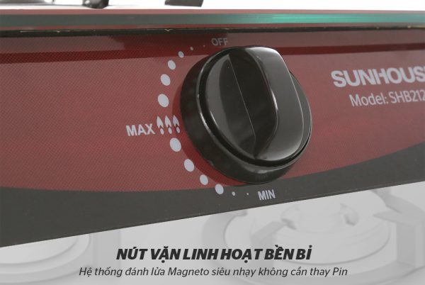 BẾP GAS ĐƠN SUNHOUSE SHB212KG 4