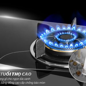 BẾP GAS ÂM KÍNH SUNHOUSE SHB8836 5