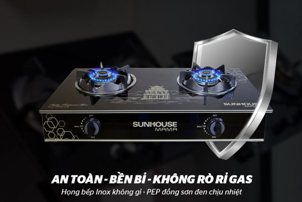 BẾP GAS DƯƠNG KÍNH SUNHOUSE MAMA MMBB0787B 7