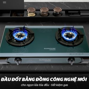 BẾP GAS DƯƠNG KÍNH SUNHOUSE MAMA MMB0780S 5