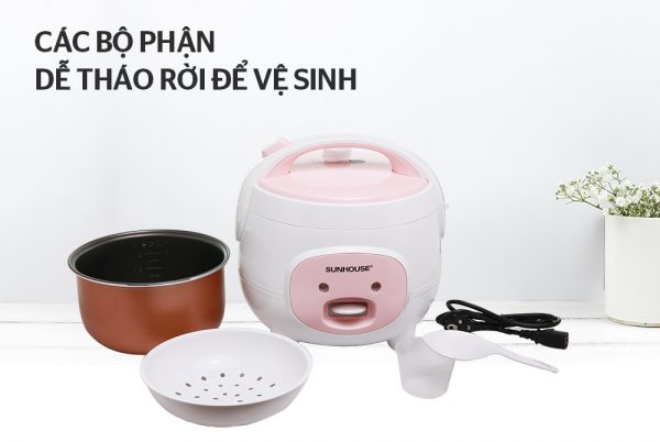 NỒI CƠM ĐIỆN 1.8L SUNHOUSE SHD8607W 7