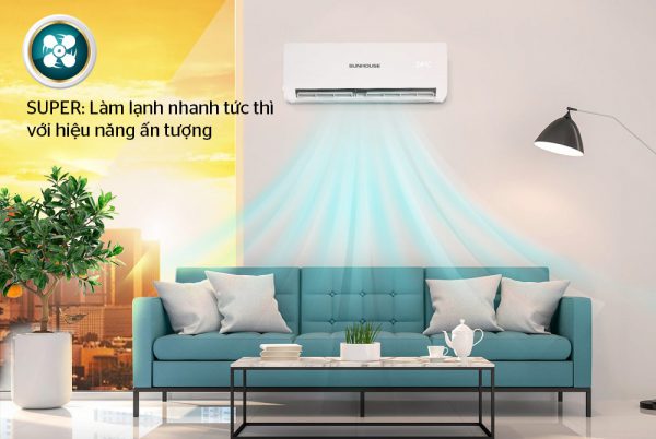 Điều hòa không khí một chiều 9000BTU SUNHOUSE SHR-AW09C120 05