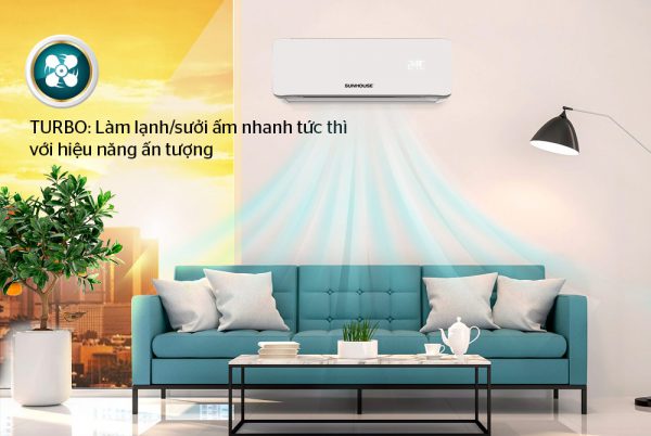 Điều hòa không khí hai chiều 9000BTU SUNHOUSE SHR-AW09H310 7