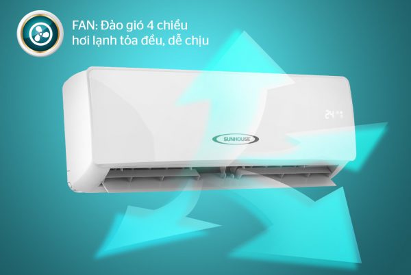 Điều hòa không khí một chiều 9000BTU SUNHOUSE SHR-AW09C210 8