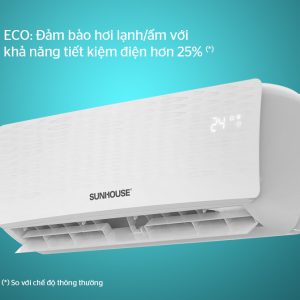 Điều hòa không khí hai chiều 9000BTU SUNHOUSE SHR-AW09H110 6