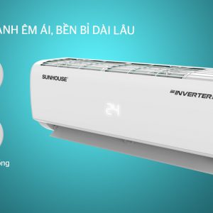 Điều hòa không khí một chiều INVERTER 18000BTU SUNHOUSE SHR-AW18IC610 10