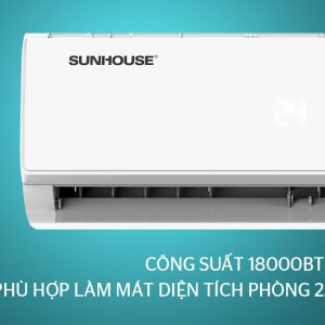 Điều hòa không khí một chiều INVERTER 18000BTU SUNHOUSE SHR-AW18IC610