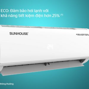 Điều hòa không khí một chiều INVERTER 18000BTU SUNHOUSE SHR-AW18IC610 8