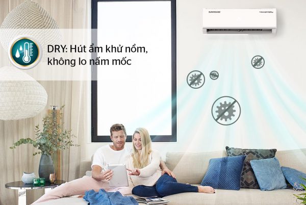 Điều hòa không khí một chiều INVERTER 18000BTU SUNHOUSE SHR-AW18IC610 9