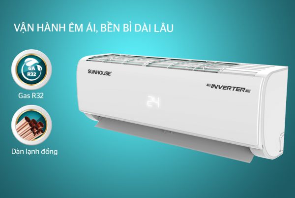 Điều hòa không khí một chiều INVERTER 12000BTU SUNHOUSE SHR-AW12IC610 11