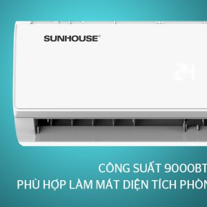 Điều hòa không khí một chiều INVERTER 9000BTU SUNHOUSE SHR-AW09IC610 12