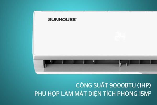 Điều hòa không khí một chiều INVERTER 9000BTU SUNHOUSE SHR-AW09IC610 12