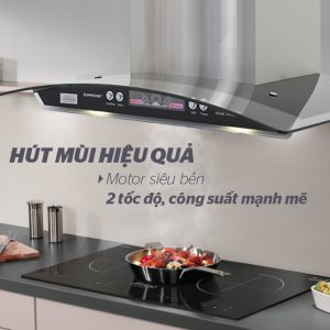 MÁY HÚT MÙI KÍNH CONG SUNHOUSE SHB6626 4