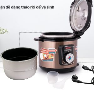 Nồi áp suất điện đa năng SUNHOUSE SHD1756 cà phê 5