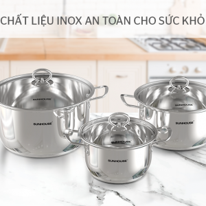 BỘ NỒI INOX 5 ĐÁY SUNHOUSE SH788 2