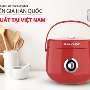 NỒI CƠM ĐIỆN 1.8 L SUNHOUSE SHD8606R 1