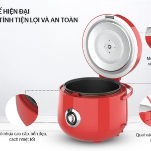 NỒI CƠM ĐIỆN 1.8 L SUNHOUSE SHD8606R 2