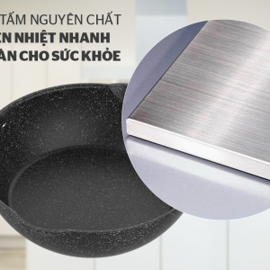 CHẢO SÂU ĐÁY TỪ MIỆNG RÓT SUNHOUSE SHS26MRD 6