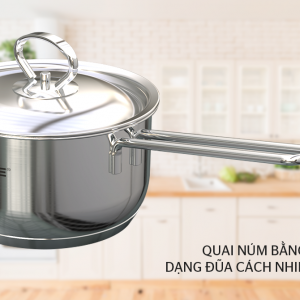 BỘ NỒI CHẢO INOX 5 ĐÁY SUNHOUSE SHG995 3