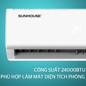 Điều hòa không khí một chiều INVERTER 24000BTU SUNHOUSE SHR-AW24IC610 12