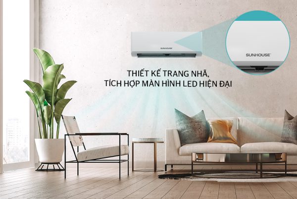 Điều hòa không khí một chiều 24000BTU SUNHOUSE SHR-AW24C410 2