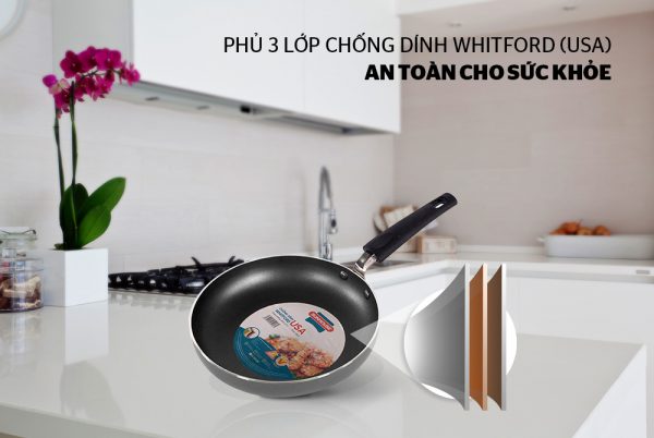 Chảo trơn chống dính SUNHOUSE CT16 003