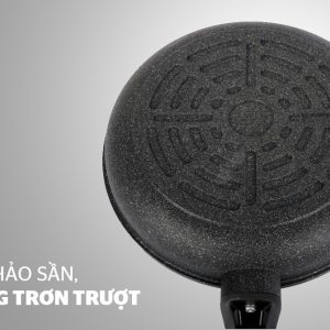 Chảo chống dính siêu bền đá SUNHOUSE SBD18 004