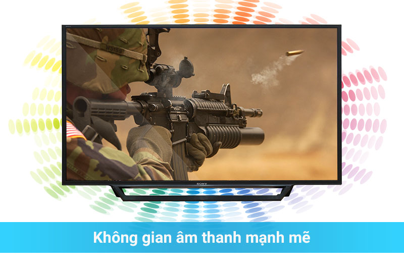 Sony KDL-48W650D âm thanh mạnh mẽ