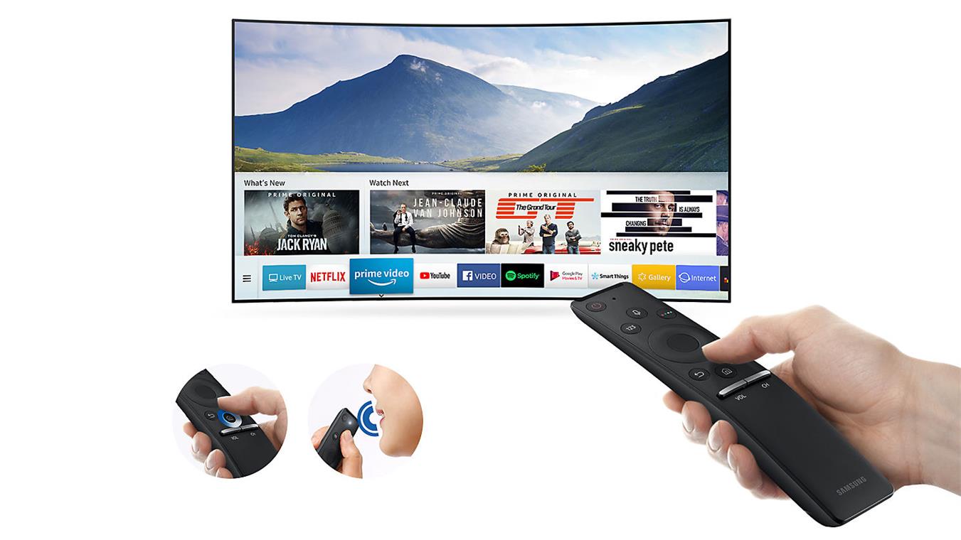 Smart Tivi Cong 4K Samsung 65 inch 65NU7500 one remote