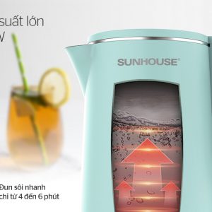 ẤM SIÊU TỐC INOX 2 LỚP 1.8L SUNHOUSE SHD1351 6