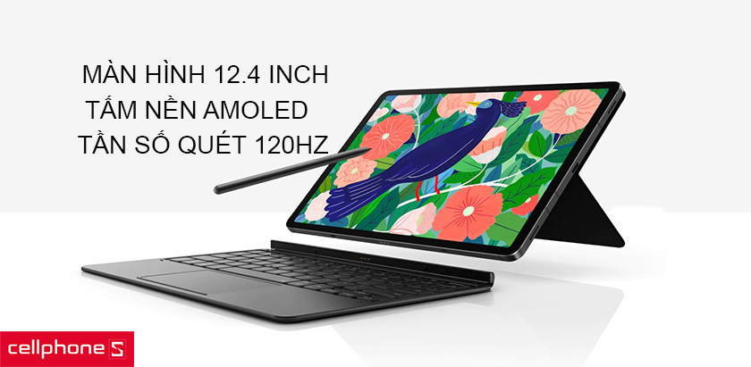 Thiết kế cứng cáp và sang trọng cùng màn hình AMOLED 12.4 inch