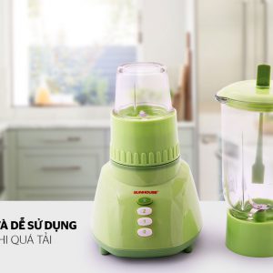 Máy xay sinh tố SUNHOUSE SHD5112 xanh 05