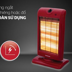 Sưởi điện 3 bóng halogen SUNHOUSE SHD7016 05