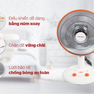 Quạt sưởi halogen SUNHOUSE SHD7005 02