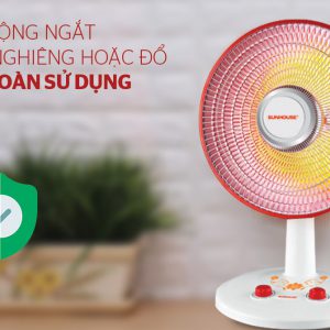 Quạt sưởi halogen SUNHOUSE SHD7005 05